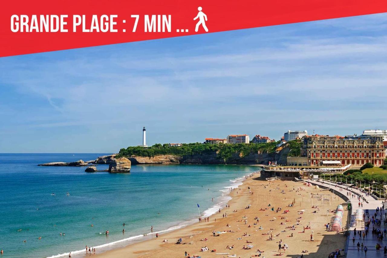 Apartmán Belharra Cote Des Basques Par Ascenseur Biarritz Exteriér fotografie